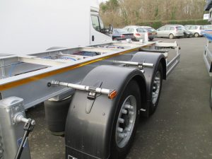 Remorque porte caisse mobile